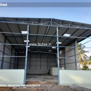 Industrial Shed Design with Attractive Factory Exterior Design No-0916