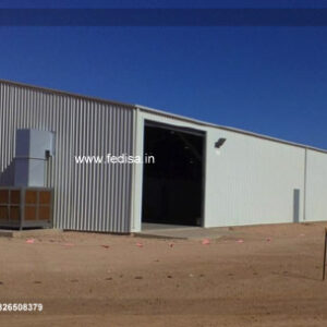 Industrial Shed Design with Modern Steel Industrial Appeal No-0919