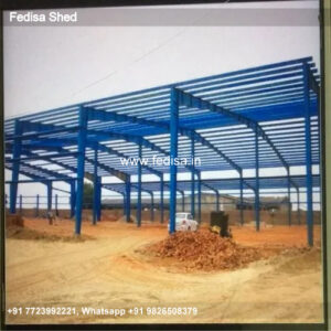 Industrial Shed Design with Strong Structural Commercial Layout No-0928