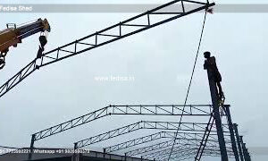 Industrial Shed Design with Efficient Commercial Space Usage No-0942