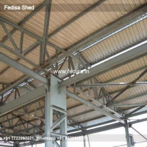 Industrial Shed Design with Attractive Warehouse Architectural Style No-0952