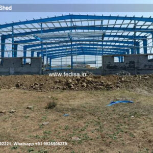 Industrial Shed Design with Functional Roofing Support Systems No-0961