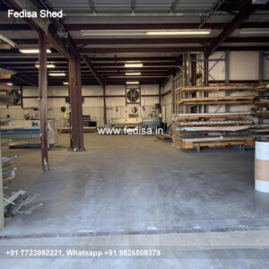 Industrial Shed Design with Efficient Open Warehouse Layout No-0969