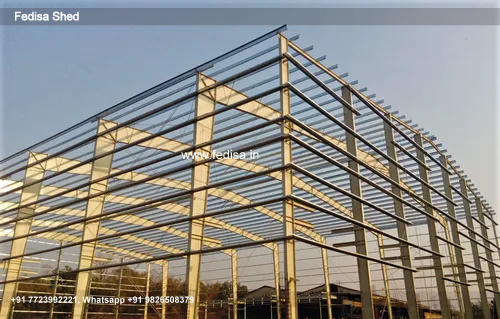 Industrial Shed Design with Spacious Commercial Industrial Layout No-0978
