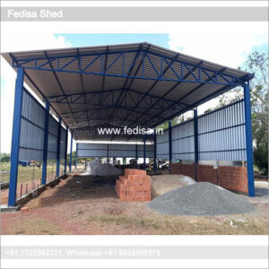 Spacious Industrial Shed Design for Industrial Use No-1026