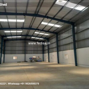 Industrial Shed Design with Attractive Exterior Appeal No-1040