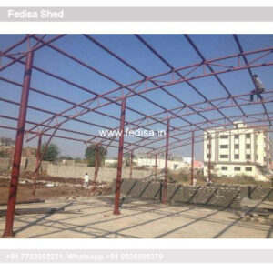 Industrial Shed Design with Heavy Duty Roofing No-1063