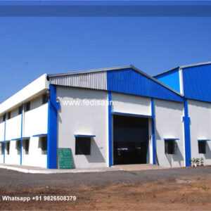 Industrial Shed Design with Premium Roofing Material No-1072