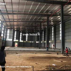 Industrial Shed Design with Modern Factory Structure No-1110