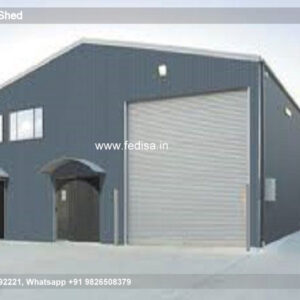 Industrial Shed Design with Contemporary Roof Design No-1118