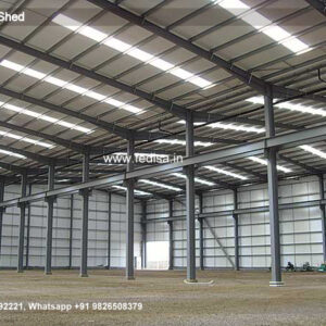 Industrial Shed Design with Modern Steel Support System No-1119