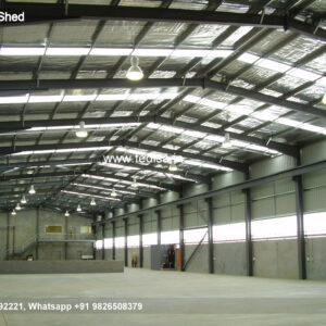 Modern Industrial Shed Design with High Roof Clearance No-1138