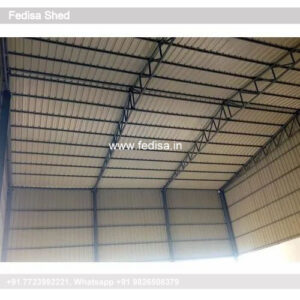 Industrial Shed Design with Contemporary Roof Architecture No-1148