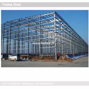 Industrial Shed Design with Premium Structural Components No-1159