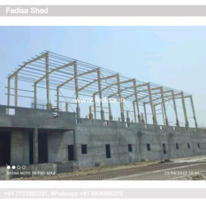 Industrial Shed Design with Attractive Structural Appeal No-1175