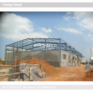 Industrial Shed Design with Spacious Warehouse Planning No-1212