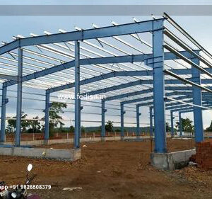 Industrial Shed Design with Strong Structural Components No-1224