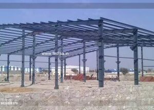 Industrial Shed Design with Spacious Structural Layout No-1247