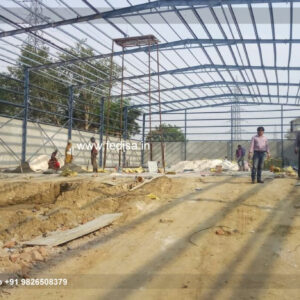 Industrial Shed Design with Functional Metal Roofing No-1248