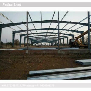 Industrial Shed Design with Attractive Structural Appeal No-1269