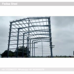 Industrial Shed Design with Durable Structural Roofing No-1279