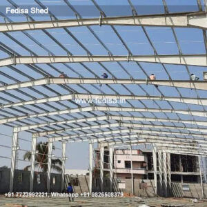 Industrial Shed Design with Attractive Factory Roofing No-1289