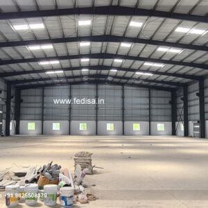 Industrial Shed Design with Heavy Steel Roof Support No-1292