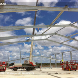 Industrial Shed Design with Premium Structural Roofing Concepts No-1321