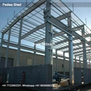Industrial Shed Design with Functional Commercial Roofing No-1383