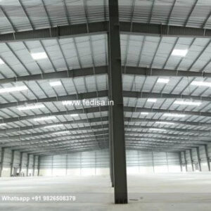 Industrial Shed Design with Contemporary Factory Framework No-1398