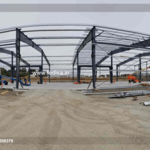 Industrial Shed Design with Spacious Open Structural Layout No-1406