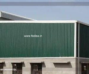 Industrial Shed Design with Modern Steel Industrial Appeal No-1419