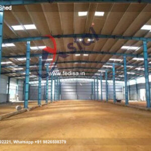 Industrial Shed Design with Spacious Structural Engineering No-1422