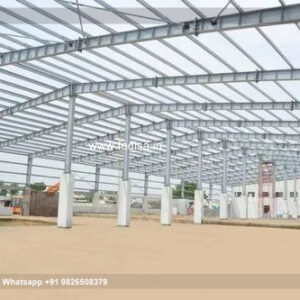 Industrial Shed Design with Functional Open Span Industrial Layout No-1432