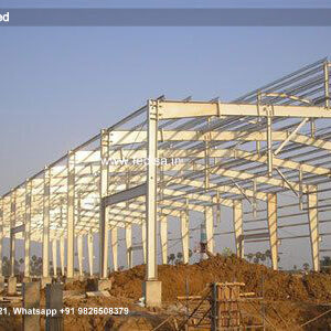 Industrial Shed Design for Manufacturing and Storage Warehouses No-1444