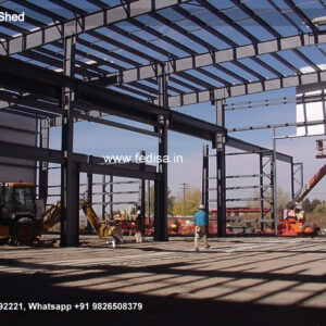 Industrial Shed Design with Contemporary Factory Roofing Concepts No-1449