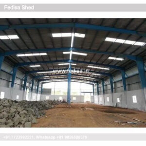 Industrial Shed Design with Functional Roofing Support Systems No-1461