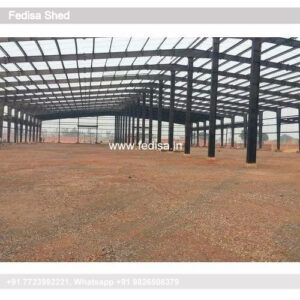 Industrial Shed Design with Strong Industrial Steel Construction No-1466