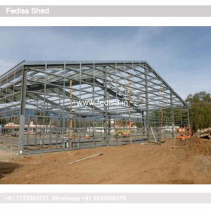 Industrial Shed Design with Durable Structural Roofing Panels No-1476