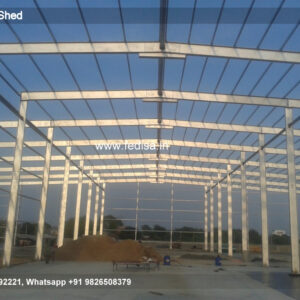 Industrial Shed Design with Heavy Metal Framework