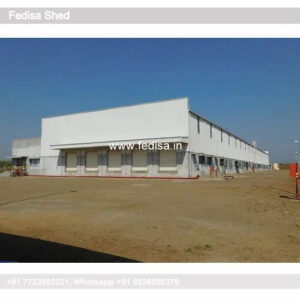 Industrial Shed Design with Strong Foundation Support No-1557