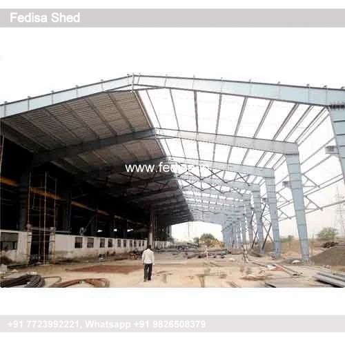 Industrial Shed Design with Heavy Duty Roofing No-1563