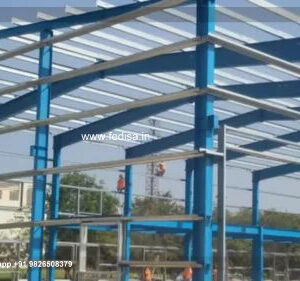 Industrial Shed Design with Premium Roofing Material No-1572