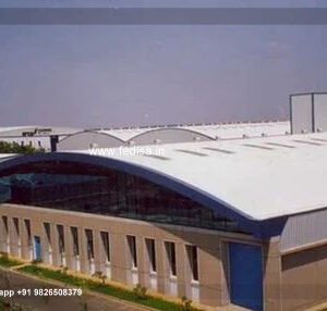 Industrial Shed Design with Efficient Structural Planning No-1579