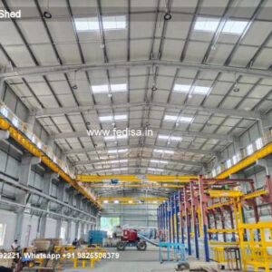 Industrial Shed Design with Heavy Structural Strength No-1589