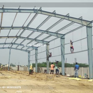 Industrial Shed Design with Contemporary Structural Layout No-1601