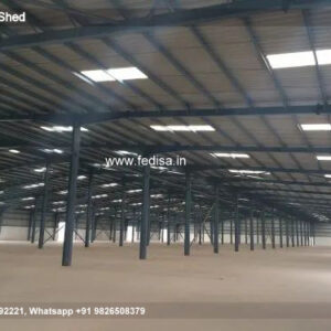 Industrial Shed Design with Spacious Open Floor Plan No-1604