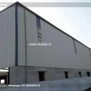 Industrial Shed Design with Modern Factory Structure No-1610