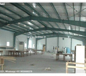 Industrial Shed Design with Strong Industrial Framework No-1614