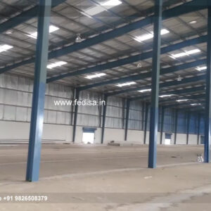 Industrial Shed Design with Spacious Operational Space No-1628